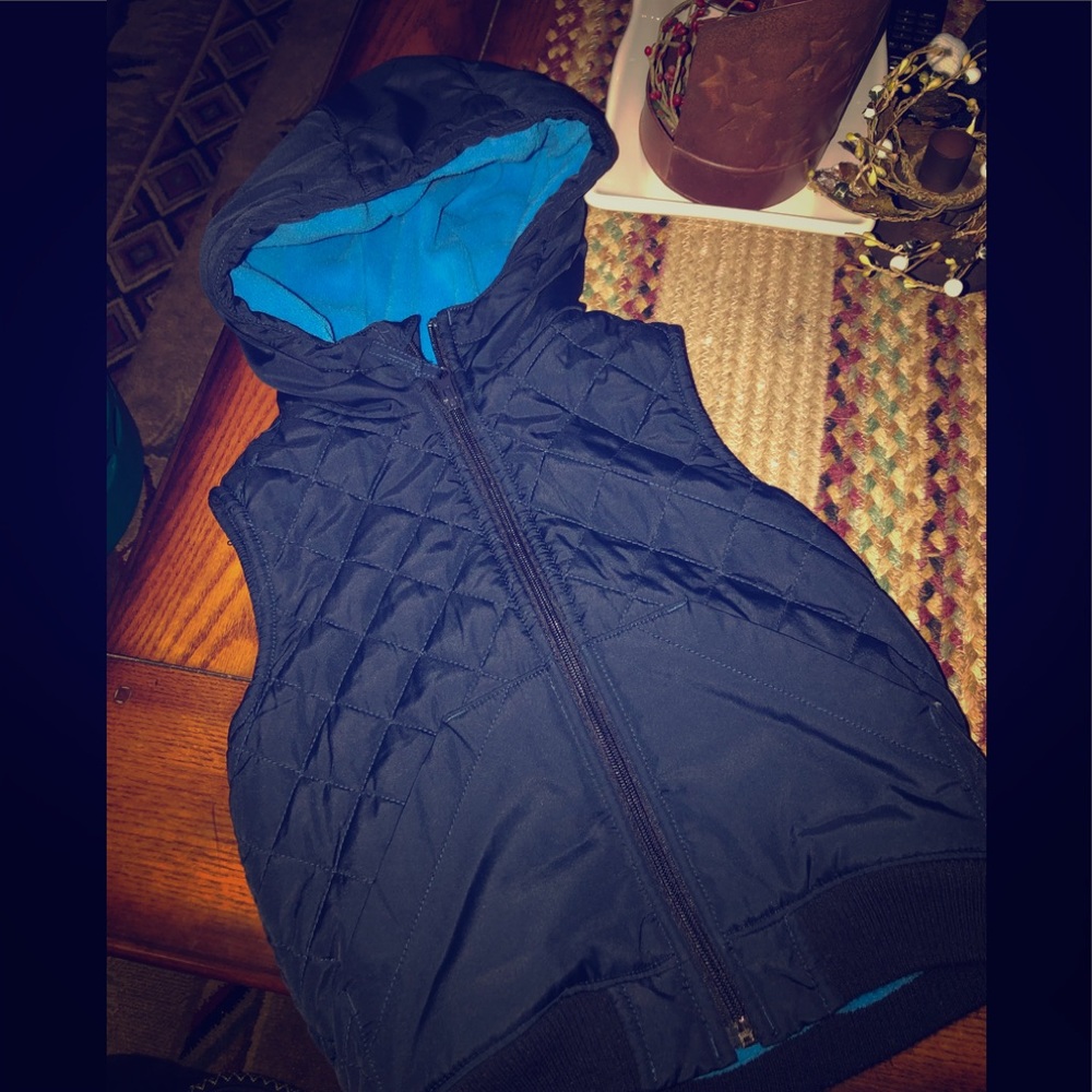 Child’s fleece lined padded vest